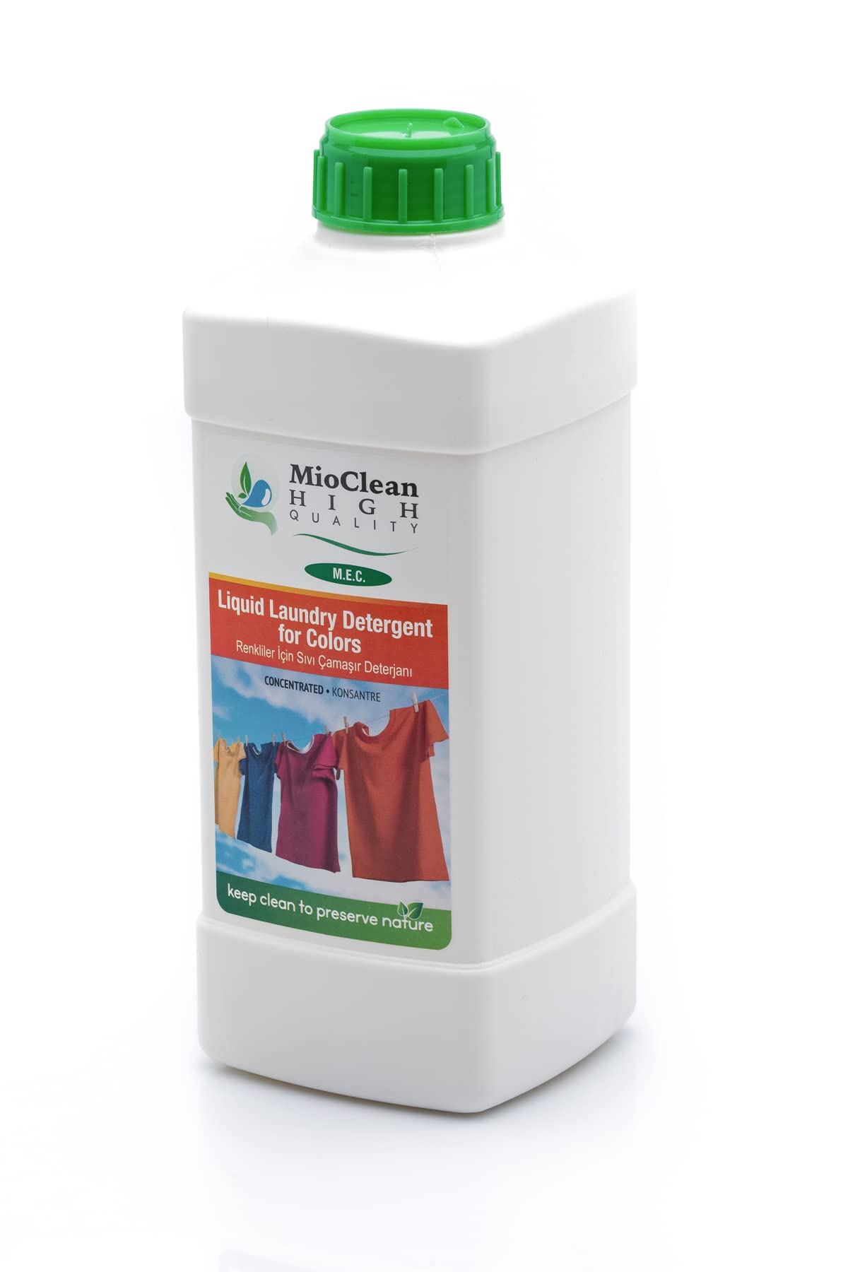 Mioclean Renkliler için Sıvı Çamaşır Deterjanı 1000 ML