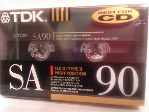 TDK SA 90 audio cassette tape