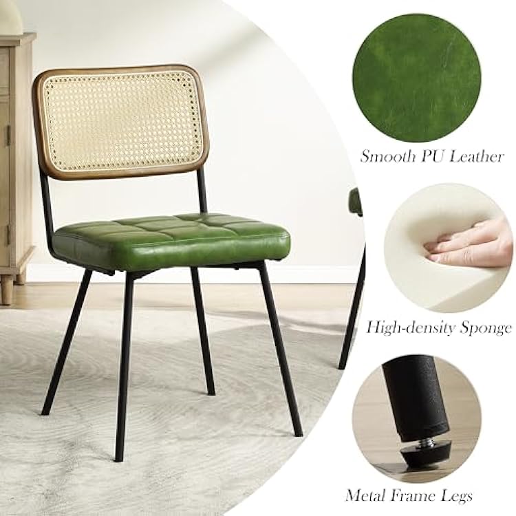 Zouron Rattan Dining Chairs Set of 4, Accent Chair Nigeria Ubuy