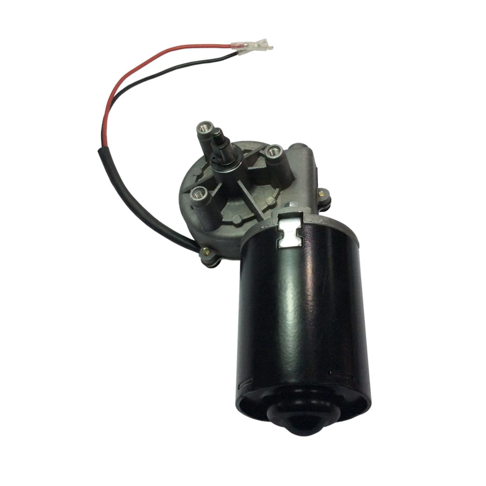 Trasmissione motore DC 12 V 24 V, motoriduttore a vite senza fine elettrico, ad angolo retto, commutabile con ingranaggi a sinistra, per sostituzione porta garage, 24V-30W, 50rpm-L-SS, 0