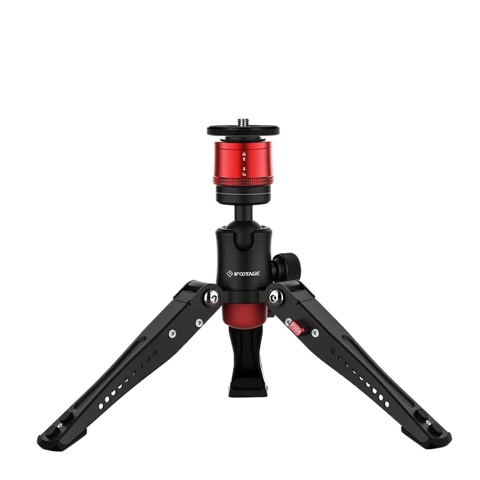 Treppiede A Sgancio Rapido A Basso Profilo - Supporto For Fotocamera Compatto In Lega Di Alluminio Con Meccanismo Di Sblocco A Pedale(CB3 BASE)