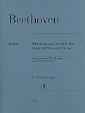 hammerklavier englisch  Klaviersonate Nr. 29 B-dur op. 106 (Hammerklavier)