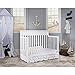 Dream On Me Chesapeake 5-in-1 Convertible Crib, Snow Fall , 59x4x34 Inch (Pack of 1)