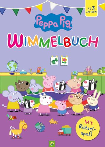 Peppa Pig Wimmelbuch: Mit Rätselspaß für Kinder ab 3 Jahren |...
