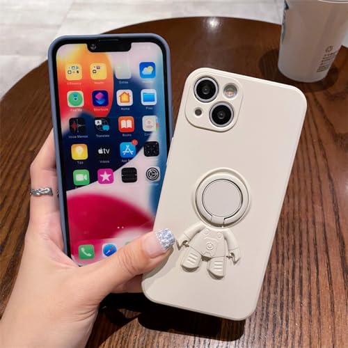 Coque iPhone 12 rose astronaute pour regarder vos vidéos les mains libres - 2