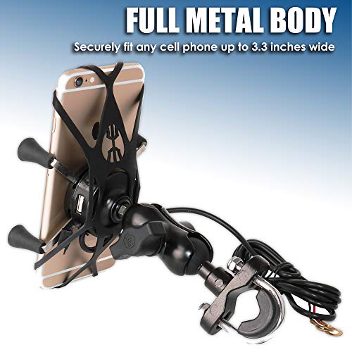 MOTOPOWER MP0622 Supporto per Manubrio Universale