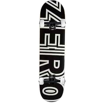 ZERO ゼロ　スケートボード　スケボー　コンプリート　7.75 Amazon | Zero Skateboards アセンブリ ボールド ブラック 7.75