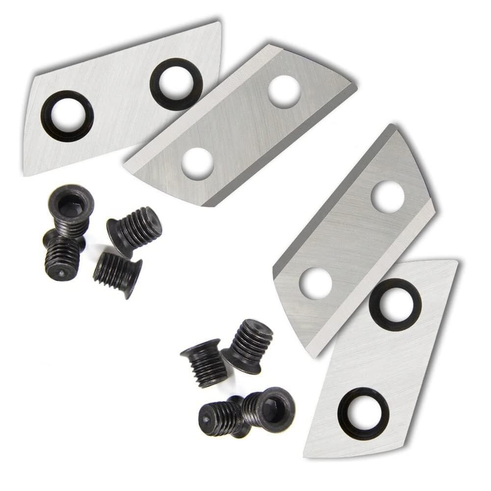 2 Pairs Replacement Blades for Einhell Electric Knife Shredder GC-KS 2540 & GC-KS 2540 CB, Replacement Blade Compatible with Knife Shredder
