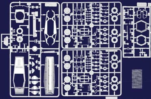 Miniatura 2 de Roden Sdkfz 2341 Kit de modelo de coche blindado militar