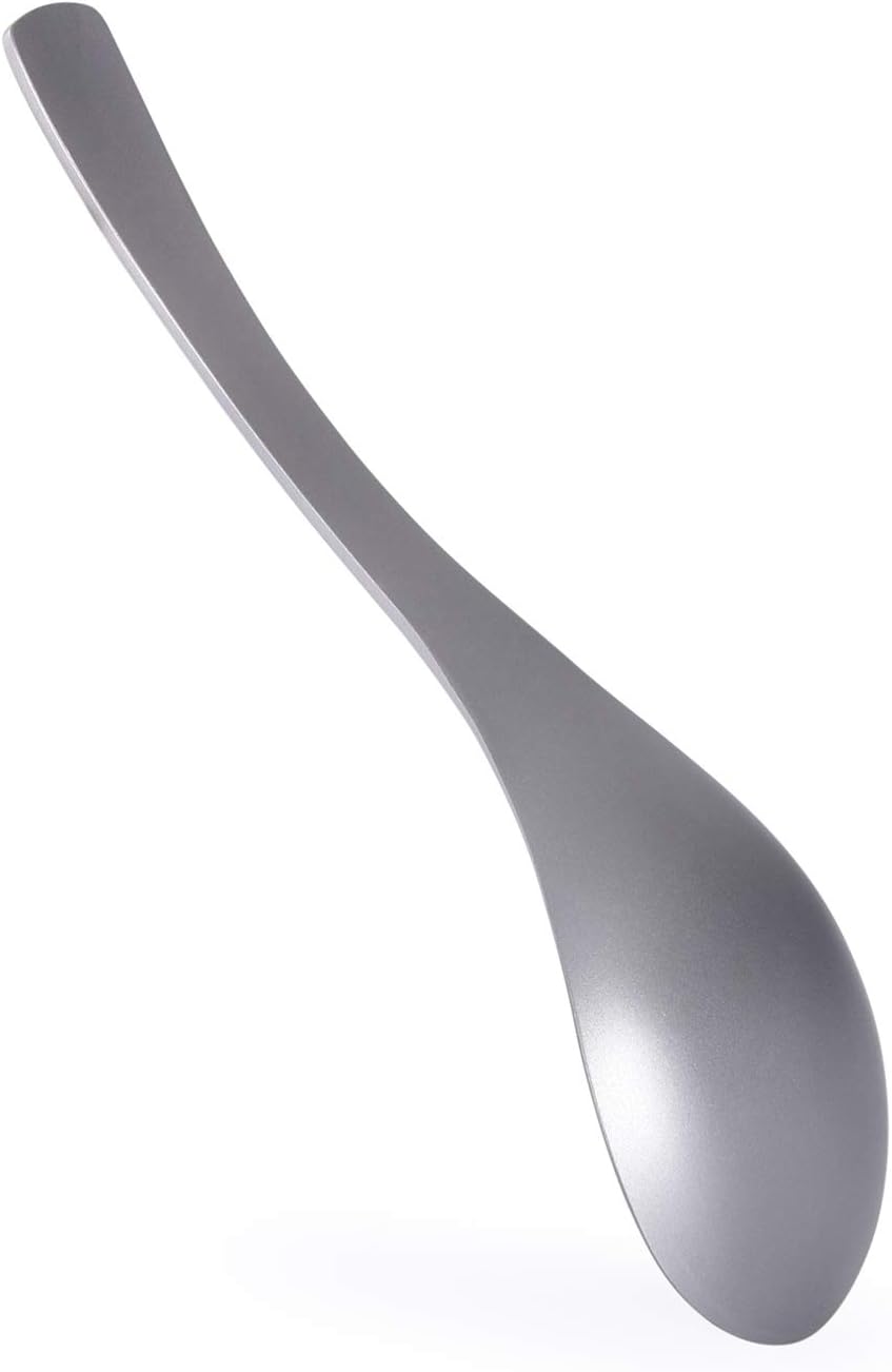 Boundless Voyage Titanium Spoon for Camping Travel Home with Carry Bag Outdoor Tableware Camping Flatware Cooking Utensils Ti15171B