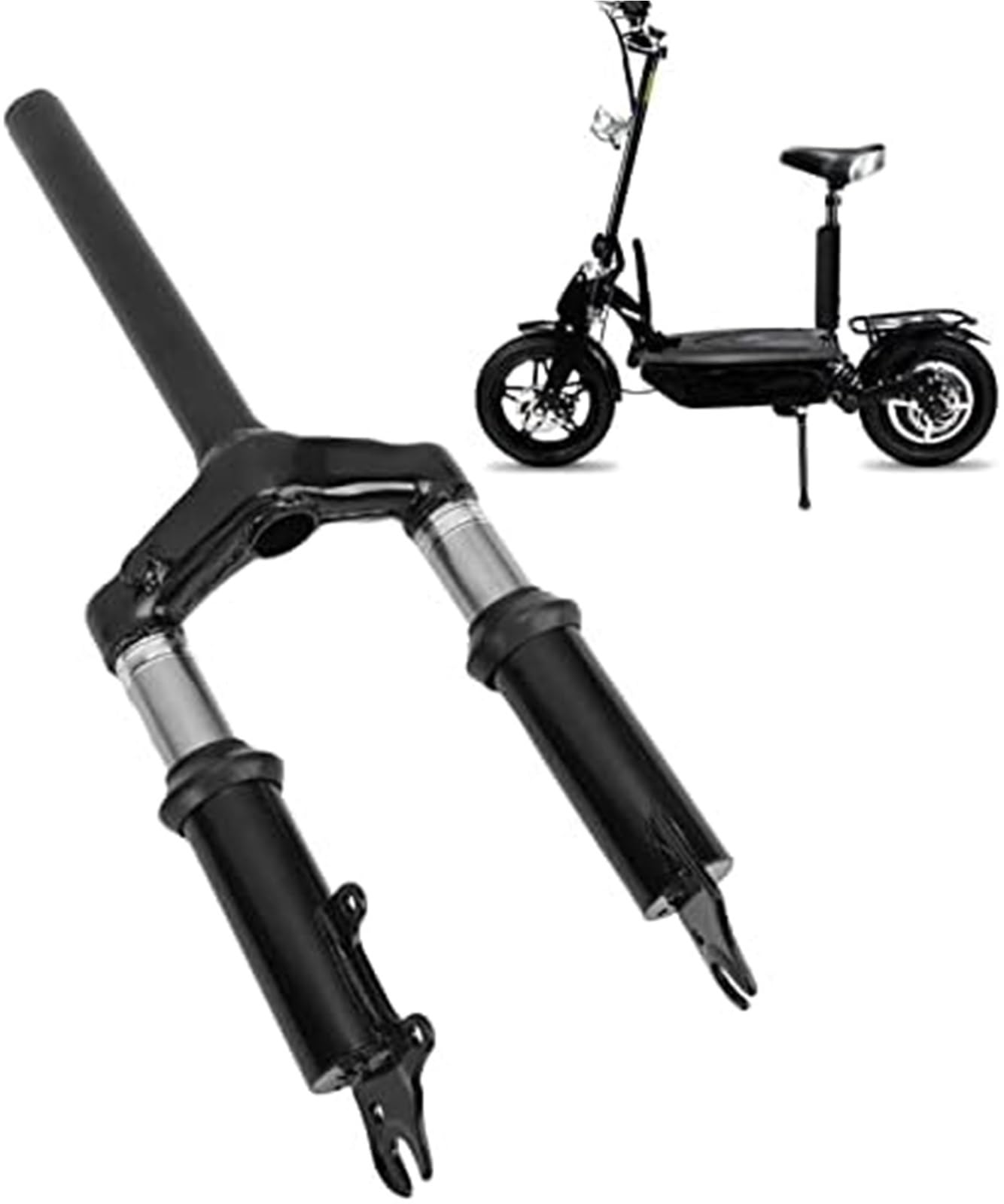 Amortiguador suspensión delantera resorte scooter eléctrico 10 pulgadas