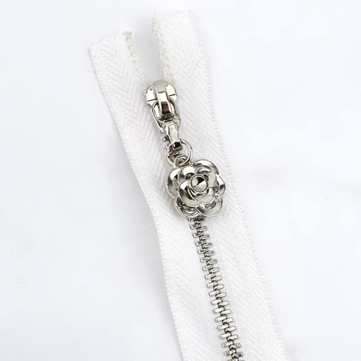 Estrattore Ziper, fissatore di cerniere, Sliders Zipper,Sewing Zips,Ended Zip Fasteners,2/5pcs 3# Metal Zipper 20/25/30/40/50/60/70cm Auto Lock Close&Open
