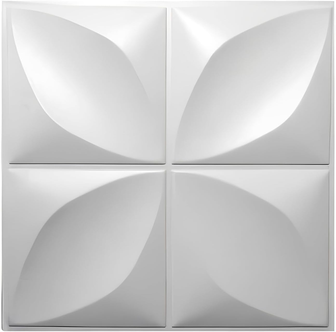 3D PVC Wall Panels - Peel and Stick, Waterproof & Lightweight, Self-Adhesive Wall Decor for Living Room & Bedroom - 9.8x9.8 Inches (33-Pack)