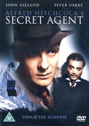 Película en DVD Secret Agent edición del Reino Unido para amantes del suspense en formato físico