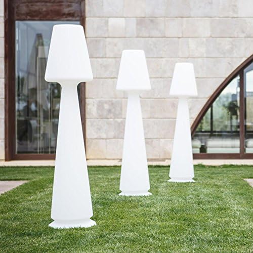 Tkm Chloe resin floor lamp with multi-coloured LED
