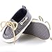 YOHA Baby Boys Fashion Sneakers Kids Anti-Slip Toddler Sneaker Soft Casual Slip-on Toddler Shoes Grey,6 Months