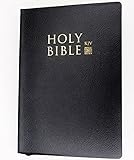 Holy Bible Old & New Testament KJV Black Leatherette 5 x 7