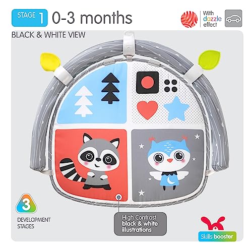 Car Seat Toys For Babies - Double Sided Rear Facing Carseat Toy With Baby Mirror For Infants Girls And Boys 0+ Month By Benbat - Blue #TOP1