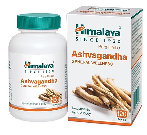 Himalaya Ashvagandha - 120 Tablets | Stress Relief | Rejuvenates Mind & Body | Improves Strength & Energy | General Wellness (B0CFYJ84CB) Amazon Price History, Amazon Price Tracker