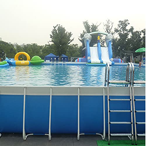 Escalera para piscina de acero inoxidable 52 pulgadas miniatura 2