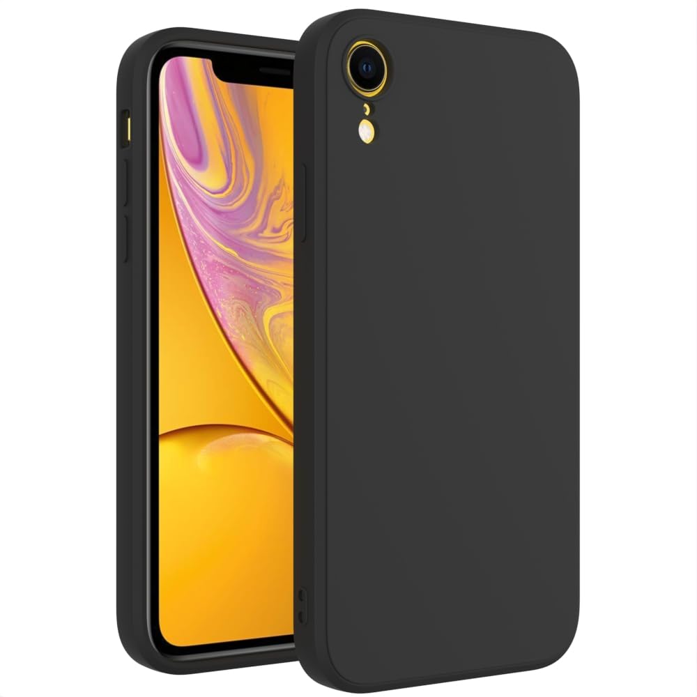 for iPhone XR Case Black, Scratch Resistant with Soft Touch, Slim Thin Phone Cover for iPhone XR 6.1 inch