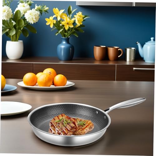 Wok de Acero Inoxidable MAGICLULU con Mango Honeycomb miniatura 5