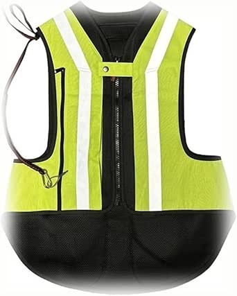 Amazon.com: Reflective Motorcycle Airbag Vest Automatic/Manual ...