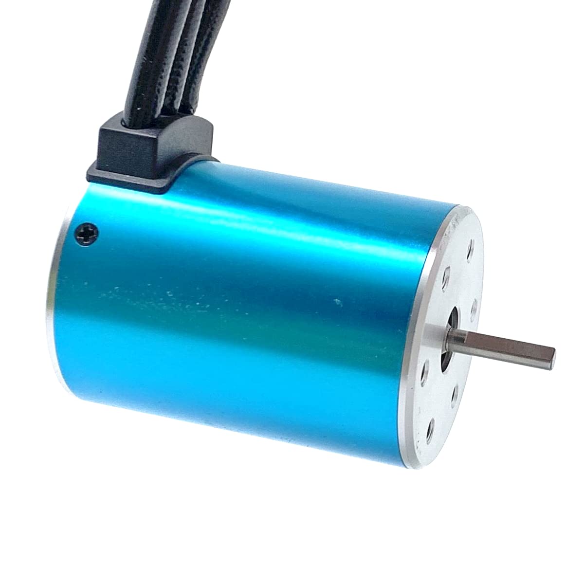 KingVal Eje de Motor Eléctrico sin Escobillas 3650 3100KV sin Sensor de 3,175 mm con ESC sin Escobillas de 60A Compatible con Coche RC 1/10