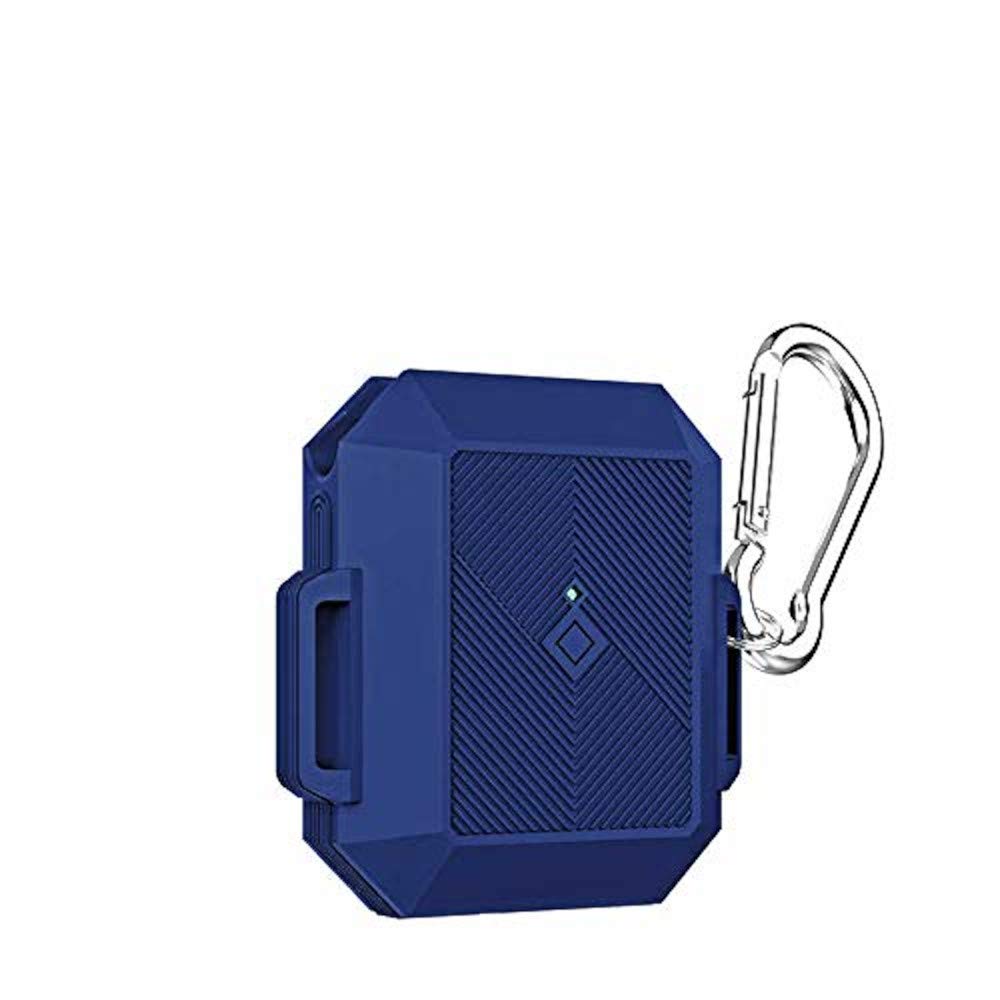 Zore 11297 Apple Airpods ile Uyumlu Kılıf Airbag 09 Silikon, Lacivert