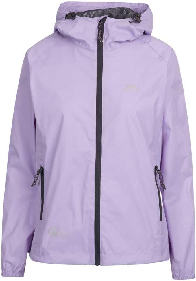 Trespass Qikpac Womens Packaway Waterproof Jacket Lightweight Hooded Raincoat