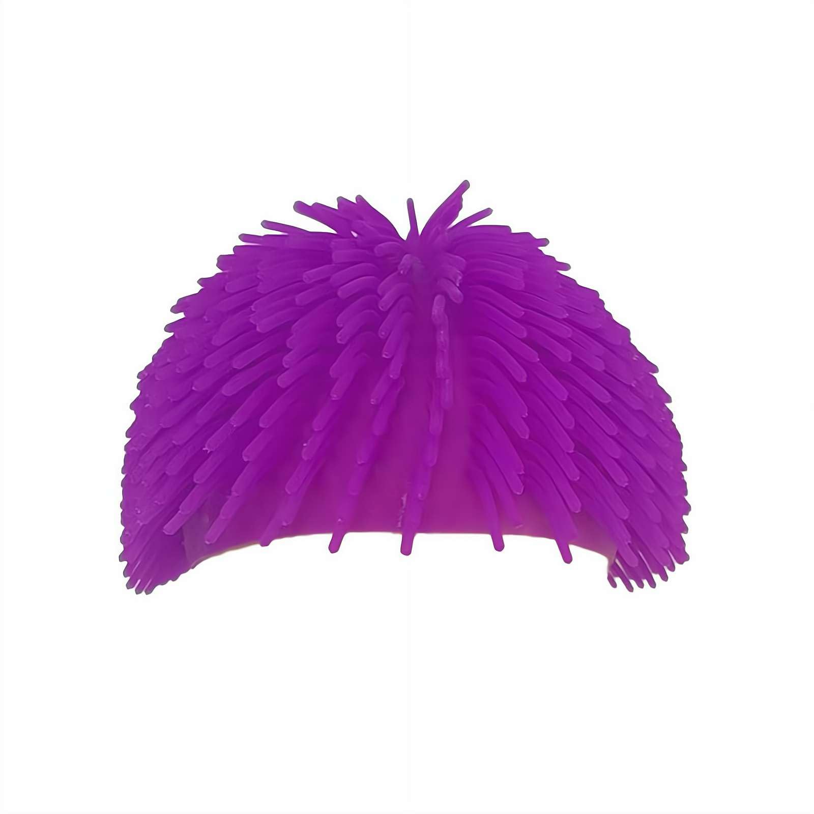Cikiki Soft Rubber Short Haired Wig,Funny Rubber Hair Hats Costume for Man Women Girls Cosplay, Halloween, and Themed Parties