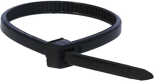 Monoprice 105755 10 cm de câble – Noir (Pack de 100)