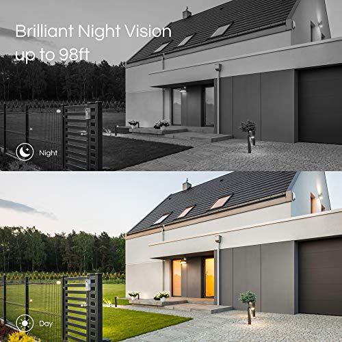 EZVIZ Outdoor Security Camera 1080P, Surveillance, Strobe Light