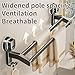 Suction Cup Towel Bar – No-Drill Detachable Towel Holder for Bathroom & Kitchen, Wall-Mounted Towel Rack, No Tools Needed