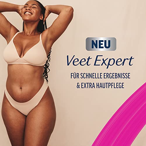 Veet Expert Kaltwachsstreifen Körper & Beine - Wachsstreifen zur Haarentfernung für alle Hauttypen inkl. sensibler Haut - 10 Doppelstreifen = 20 Streifen