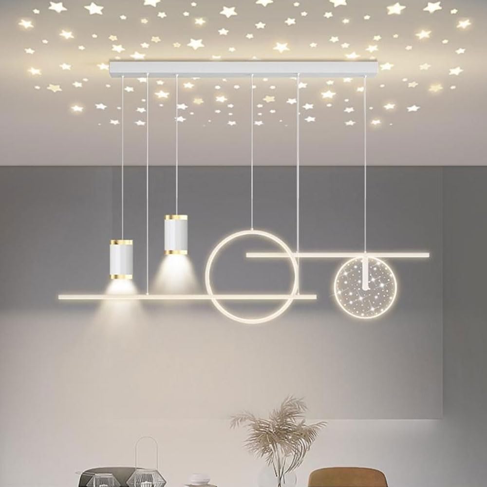 Lampe suspendue LED 3000-6000K éclairage d'intérieur table longue
