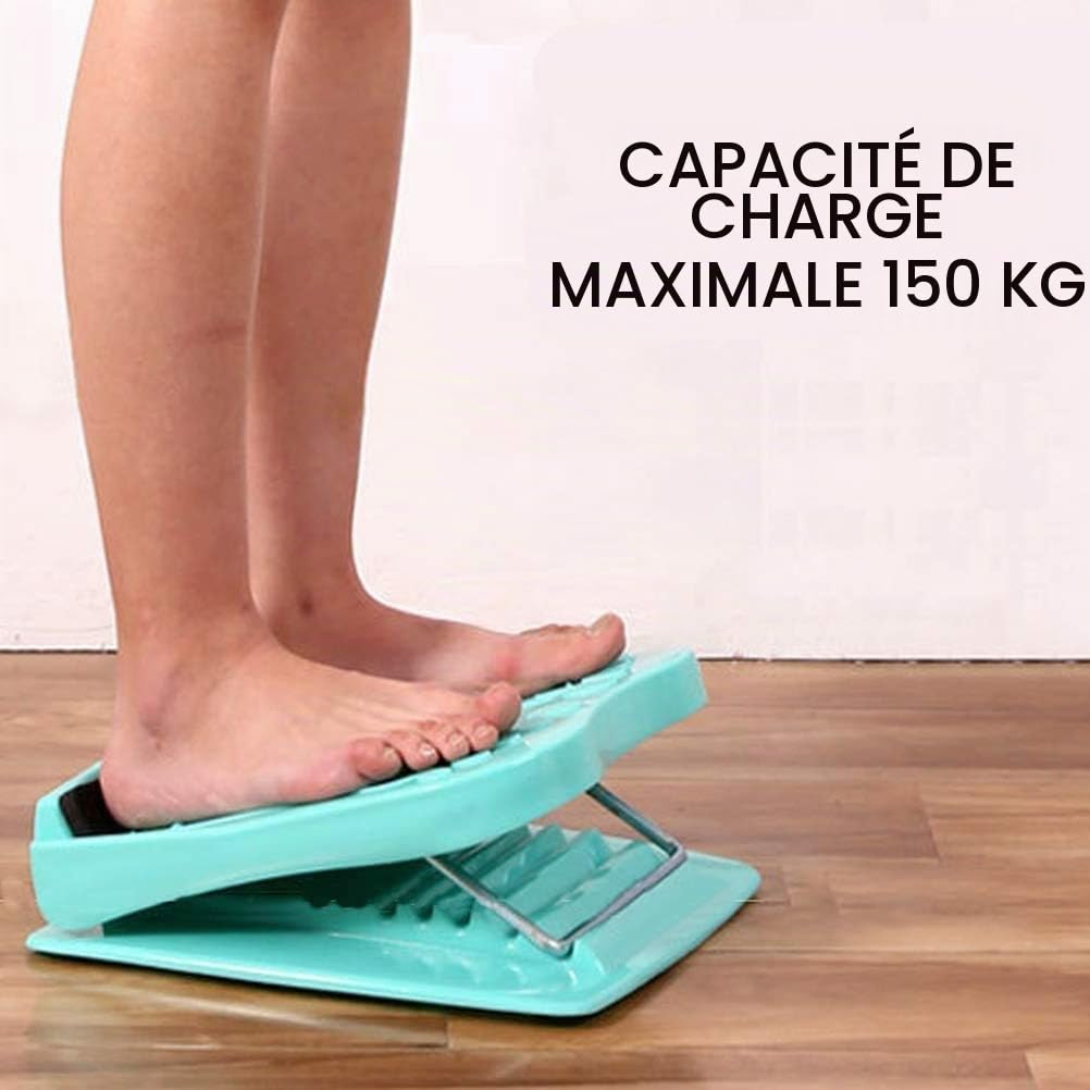 Slant Board étirement mollet cheville planche inclinée réglable, planche pour étirement mollet jambe muscle et cheville tendon d'Achille, conseil thérapie pour fasciite Plantaire - max 150 kg