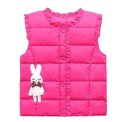 Kids Toddler Baby Girls Jacket Sleeveless Cute Winter Solid Reversible Vest Coats Jacket Coats for Girls