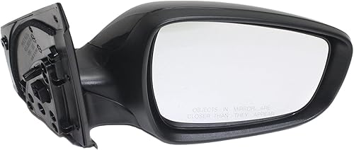 Garage-Pro Espejo con calefacción eléctrica del lado del pasajero para Hyundai Accent 2012-2017 sin luz de señal pintable Hatchback y sedán