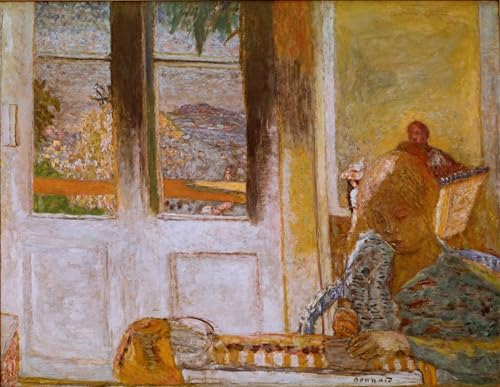 Peinture huile sur toile Pierre Bonnard pour la décoration du salon lumineux