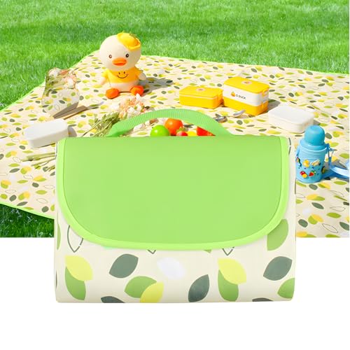 Landrain Picknickdecke Wasserdicht XXL, Picknick Decke 200 * 150cm