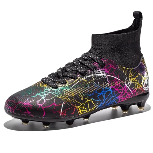 Boy Soccer Cleats Big Kids Soccer Shoes Professional Soccer Cleats Shoes,Unisex Soccer Sneakers for Little Kids Athletic3