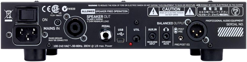 tc electronic BH800 ベース用ヘッドアンプ TC Electronic | Product | BH800