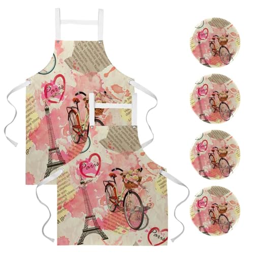 Tablier de serveuse anti-taches pour le nettoyage et la cuisine