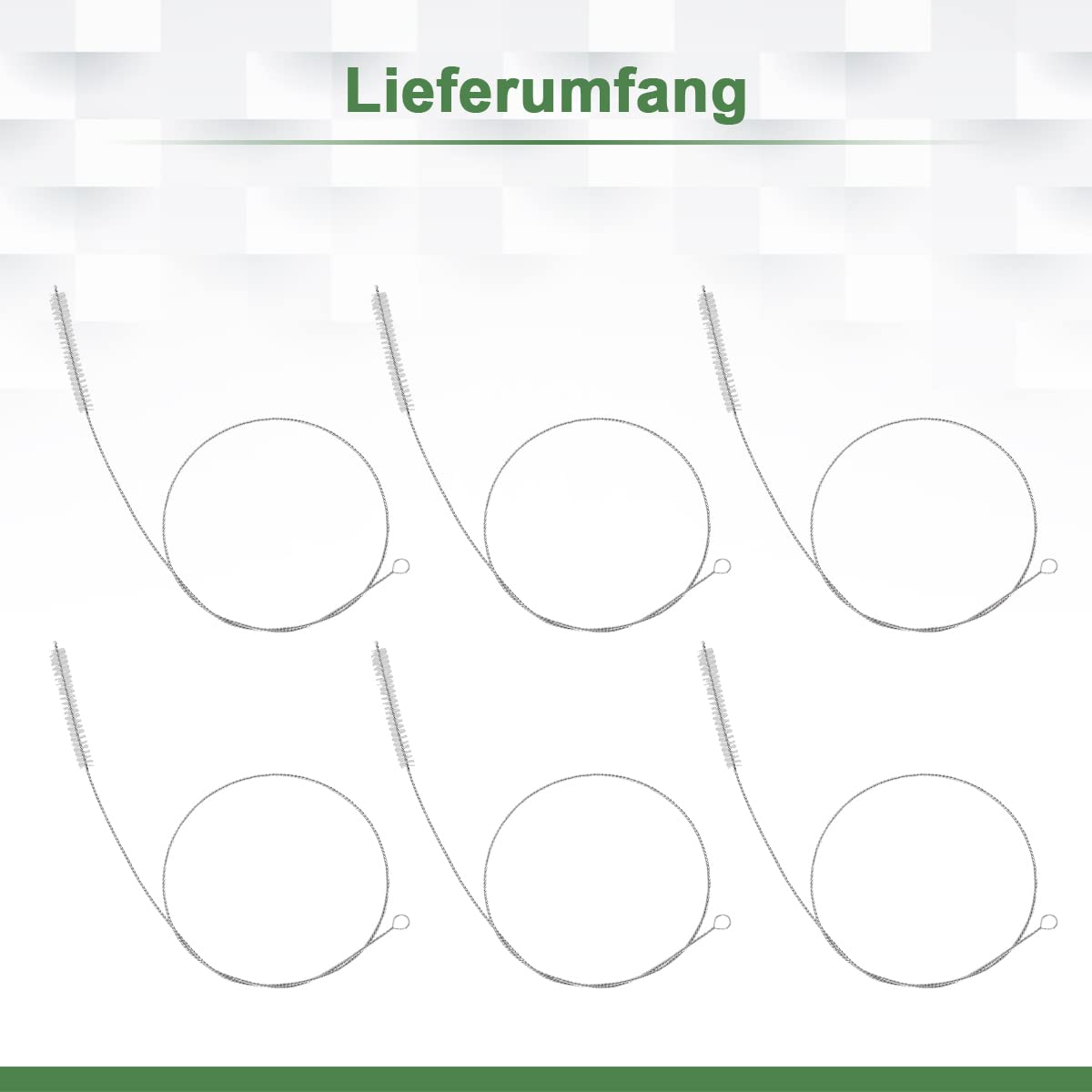 Buy Feeding Tube Brush,AIEVE 6Pcs 32 Inch G Tube Cleaning Brush Peg Tube Cleaning Brush