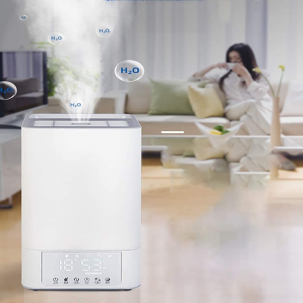 Dyfuzor Nawilżacza Cool Mist, 6,0 L, Nawilżacz Z Górnym Napełnianiem Do Sypialni, Domu I Biura, Nawilżacz Dla Dzieci Z Regulowanym Wylotem Mgły