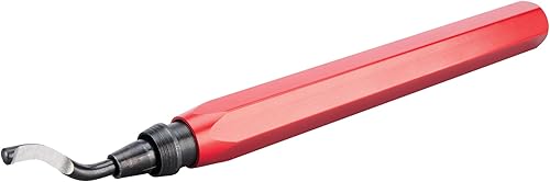 Performance Tool W2960 Escariador y herramienta de desbarbado para metal, PVC y conducto con cabezal giratorio y cambio de cuchilla de liberación