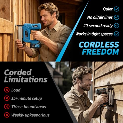Palotope 21V Cordless Brad Nailer