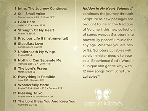 Hidden In My Heart, Volume II, A Lullaby Journey Through Scripture - Thumbnail 3