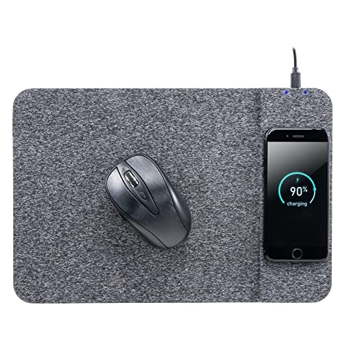Tapis de Souris à Chargement sans Fil ALLSOP ALS32192 Anti Panne Batterie